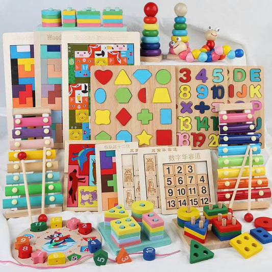 Mega Montessori Wooden Educational Toys for Toddlers