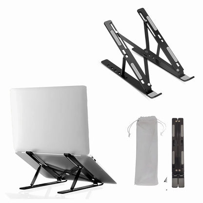 PORTABLE ALUMINUM LAPTOP STAND