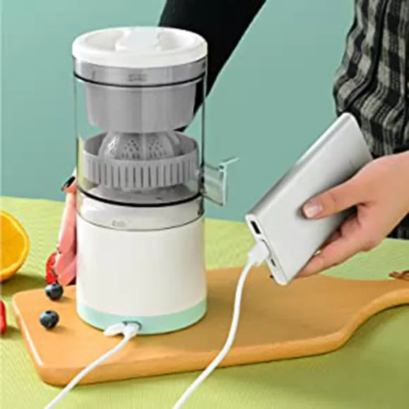 Nonoo Portable Electric Citrus Juicer Rechargeable Hands-free Masticating Orange Juicer