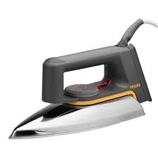 (High-Quality) Phillips Non-Stick Light-Weight Iron | Classic Dry Iron | 2-Year Warranty